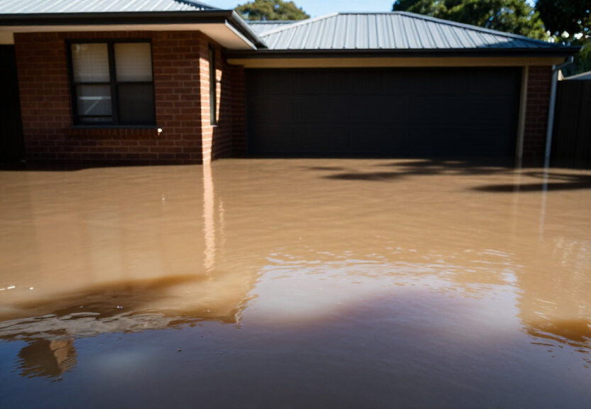 Before and After Flood Cleanup in Enfield